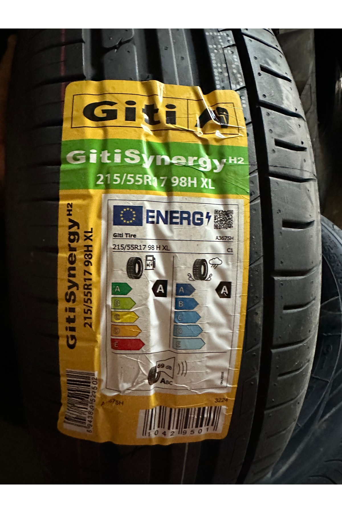 GİTİ 215/55R17 XL 98H GİTİSYNERJY H2 2025 - Fiyatı, Yorumları