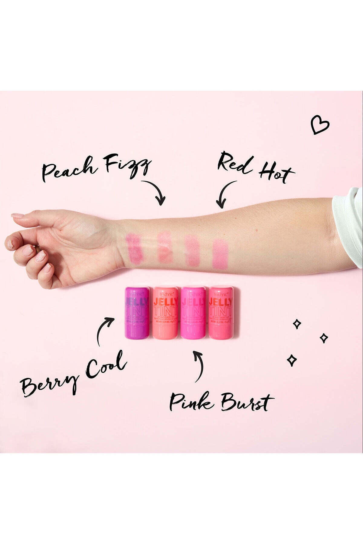 TECHNIC-Jelly Tint Blush Pink Burst 3