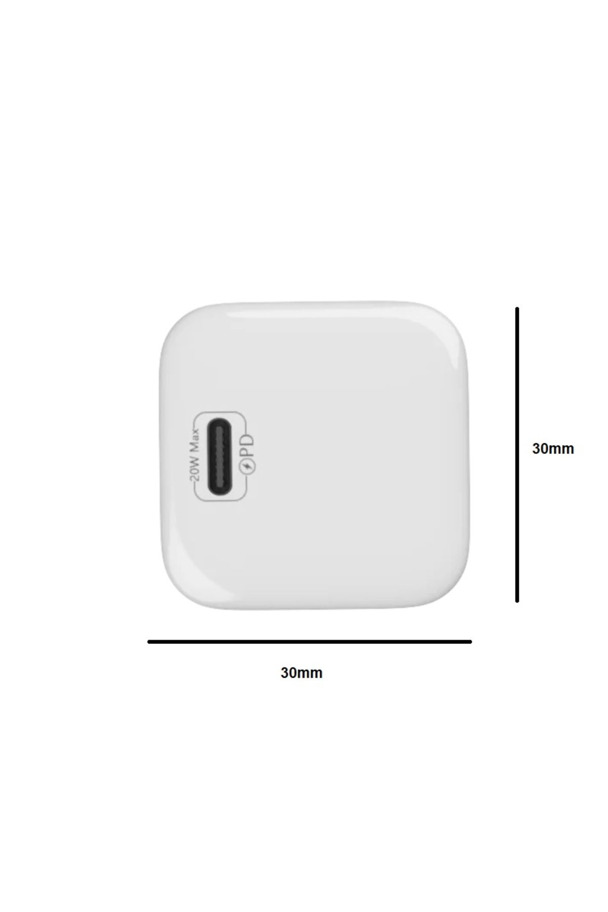 eRDX-Încărcător Rețea + Cablu USB-C eRDX® – 20W, Fast Charge, PD 3.0 / QC 3.0, Mini, iPhone / Android 3