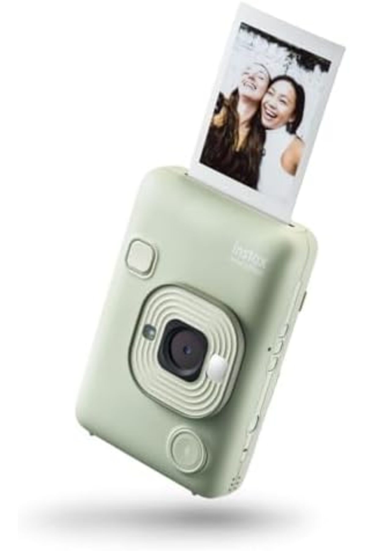 Instax-كاميرا Mini LiPlay Hybrid الفورية مع شاشة عرض LCD خلفية مقاس 2.7 بوصة وفتحة بطاقة Micro SD، 1