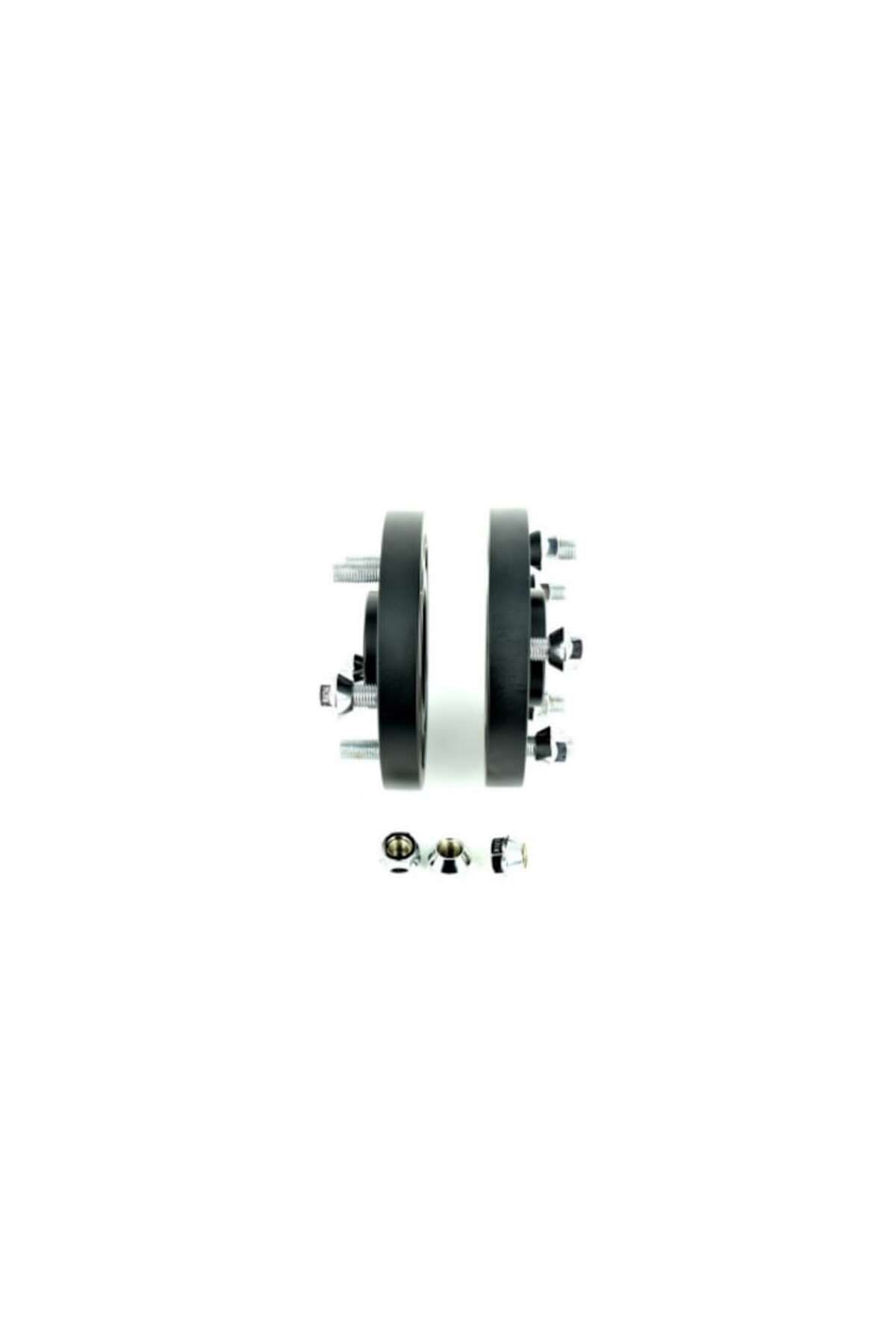 ideal STORE-Distantier jante auto idealSTORE 4x108 de 20mm 63.3mm Negru, prindere dubla, prezoane incluse 3