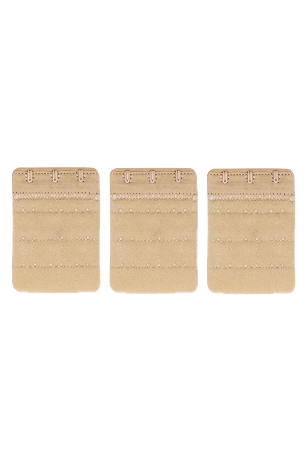 Arma Yıldız-Γυναικείο Σουτιέν Extension Agraf with 3 Hooks Clasp Skin Color Σετ 3 Επεκτάσεις σουτιέν 2
