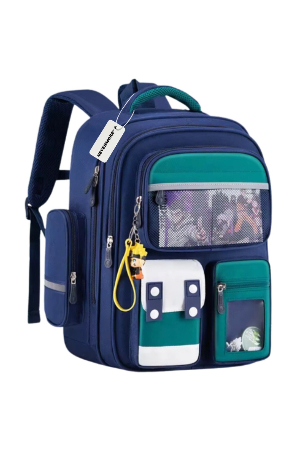 OricareFain School bag, 42 x 30 x 20 cm, Waterproof, With reflective strips