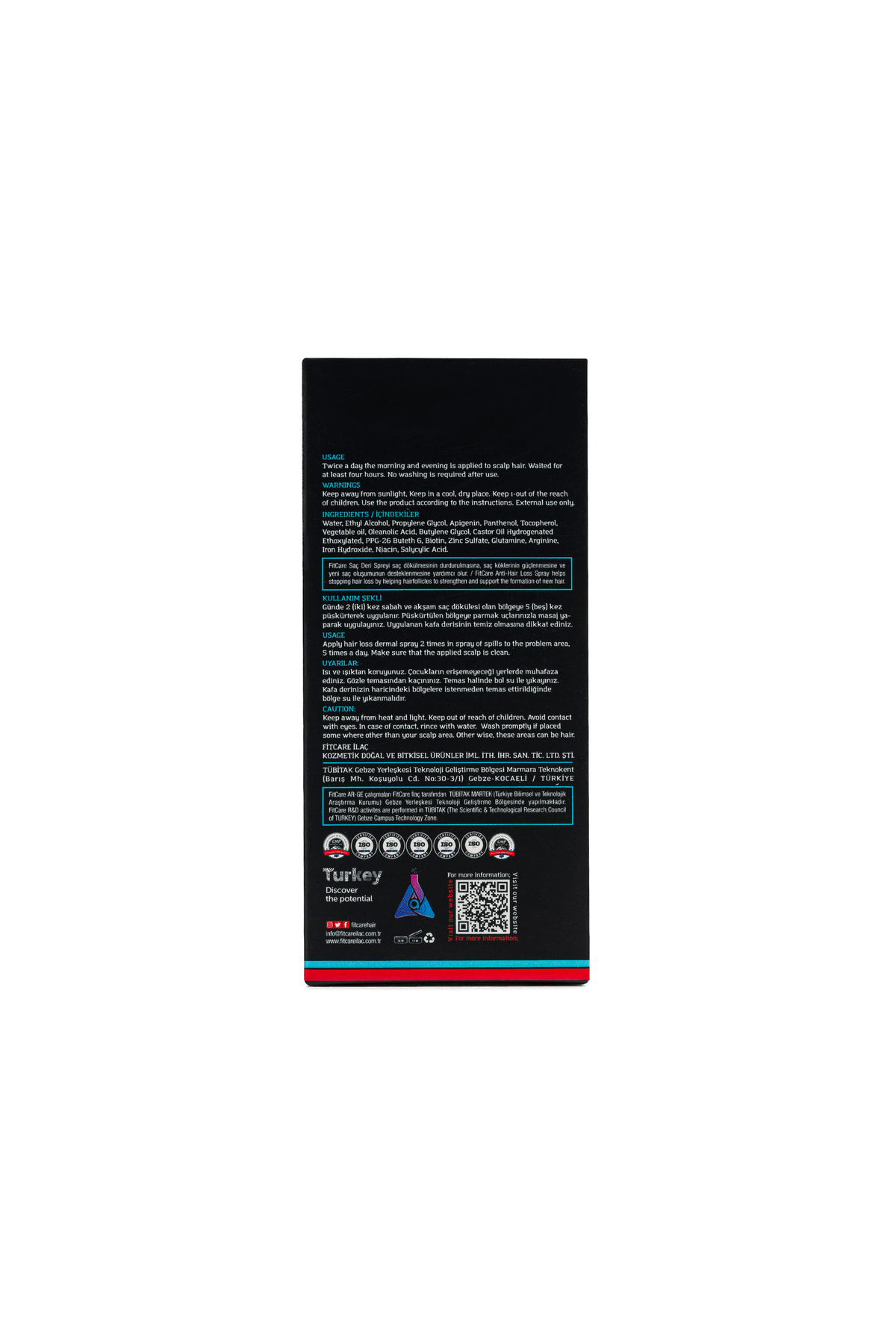 Fitcare Saç Losyonu — FCSBL00125 — تصویر 4 از 4