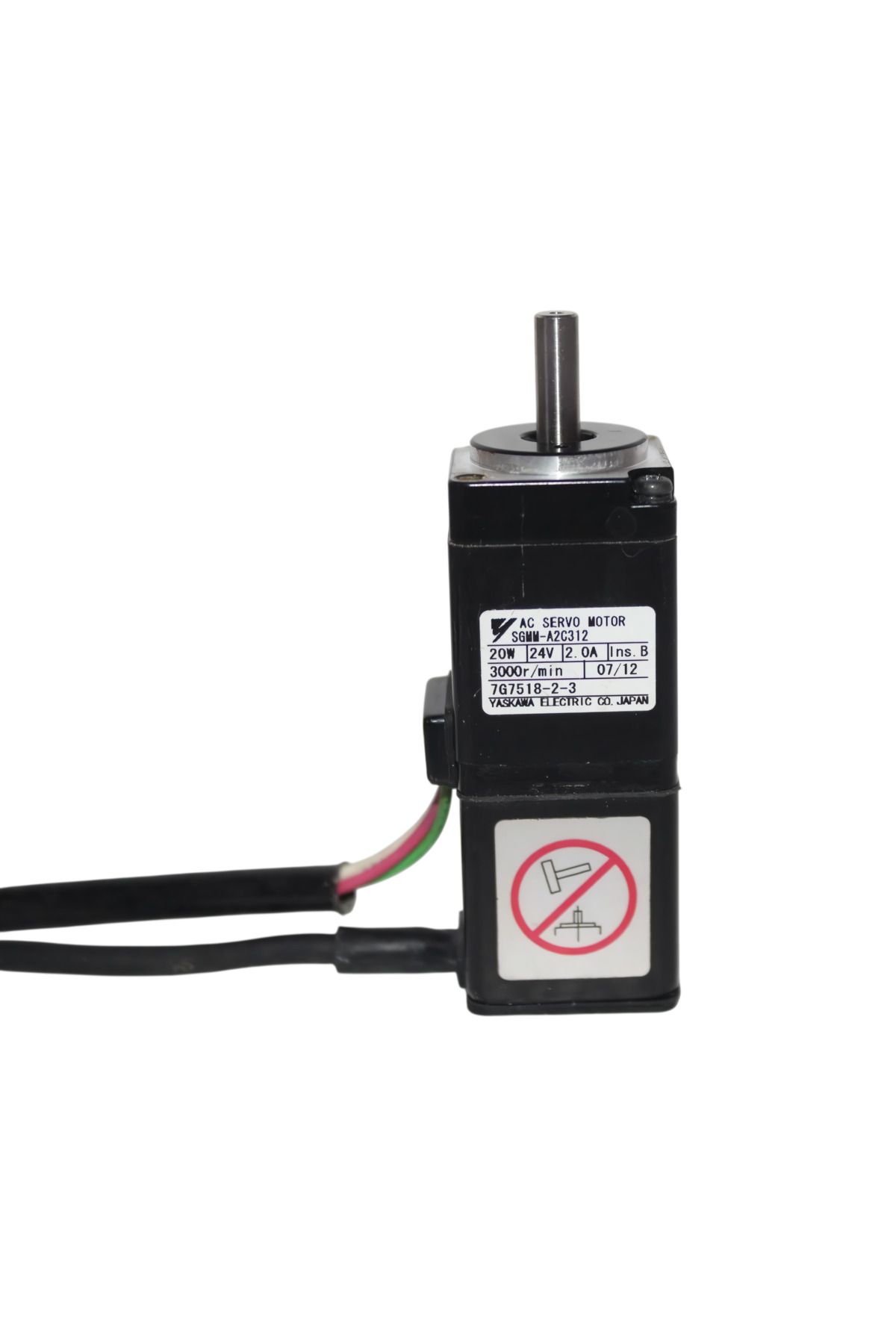 GÜMRÜK BEY-Yaskawa Sgmm-A2C312 20W 24V 2.0A 3000 R/Min Ac Servo Motor – Compact Power for Automation Systems 1