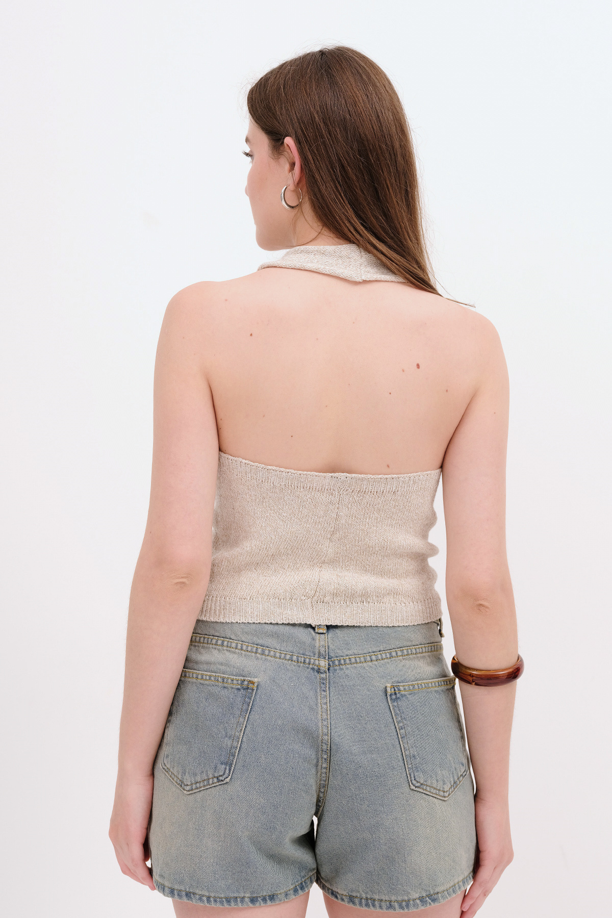 Addax-Backless Knitwear Undershirt A10322 5