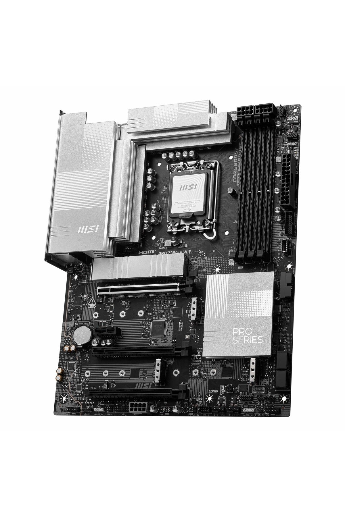 MSI-Pro Z890-P Wifi Ddr5 (9200Mhz)Oc M.2 Hdmi/Dp/Usb-C Pcie 5.0 1851P Atx Motherboard 3