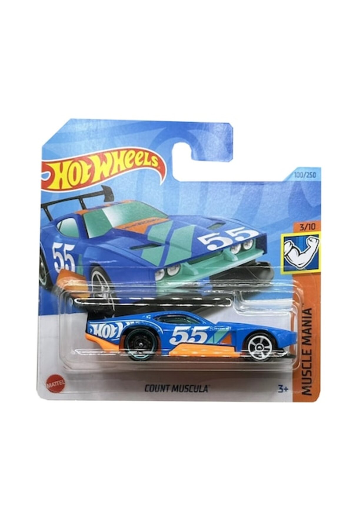 Masinuta metalica Hot Wheels, Count Muscula, 2023, 1:64