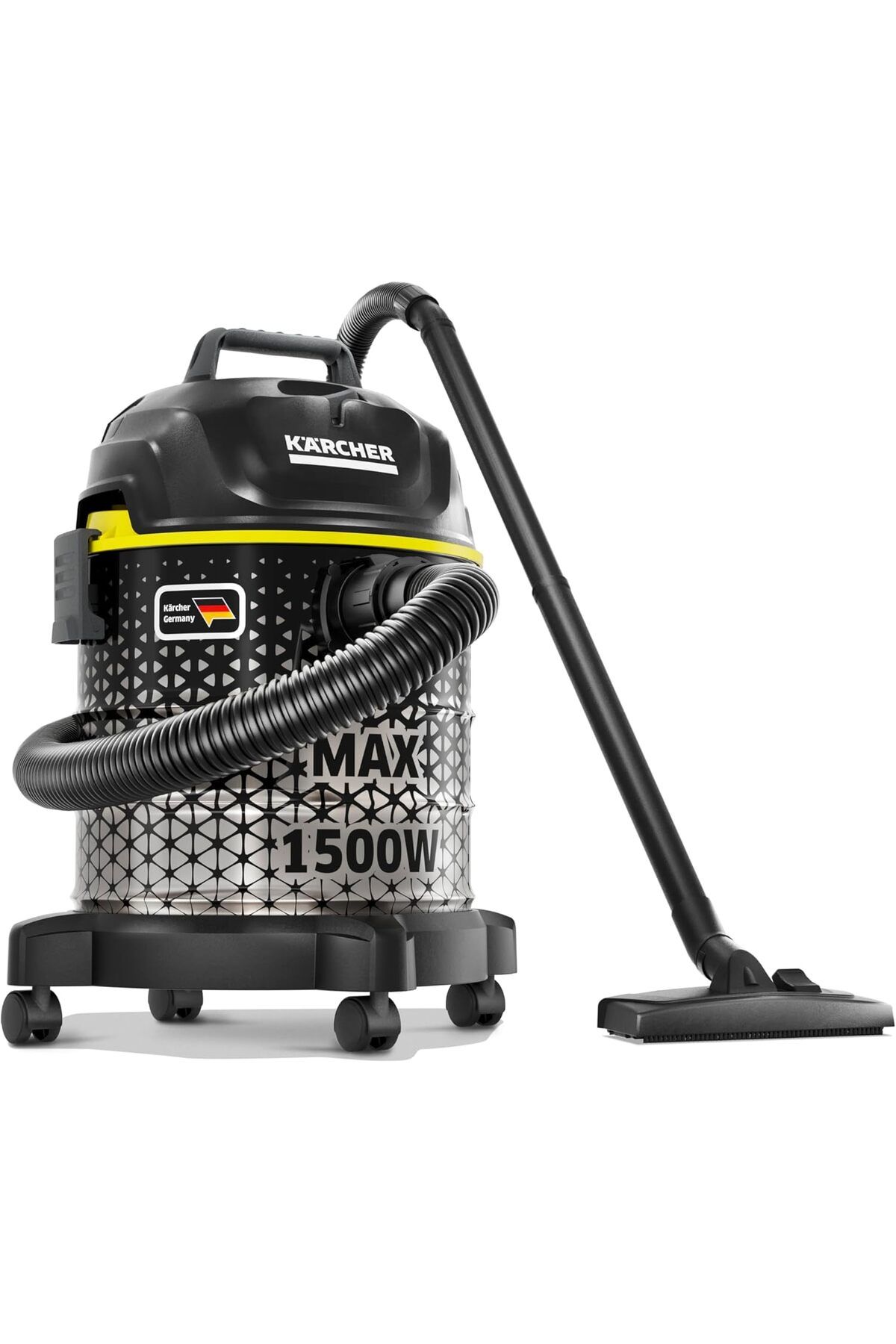 Karcher-Drum Vacuum Cleaner, 1500W Max Power with 18L Container and Blower Function 2
