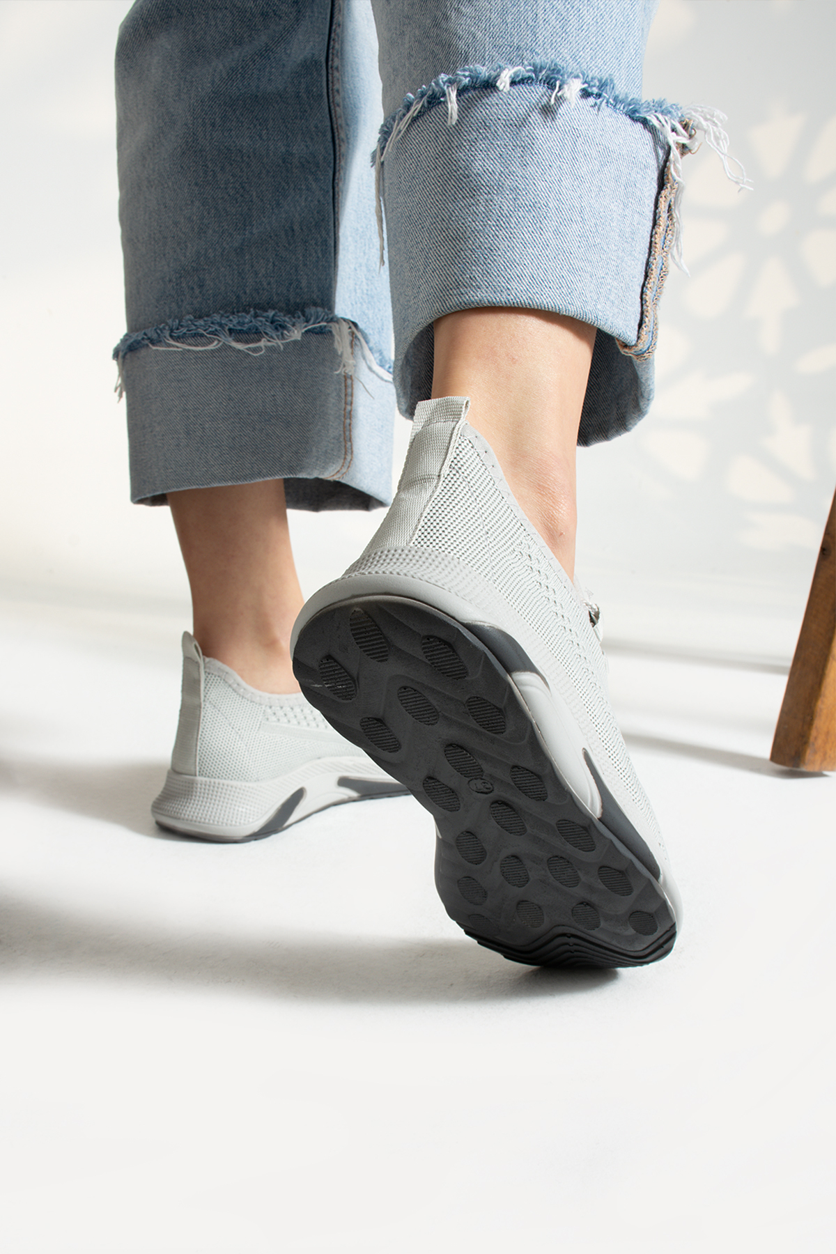 Gri Unisex Rahat Sneaker