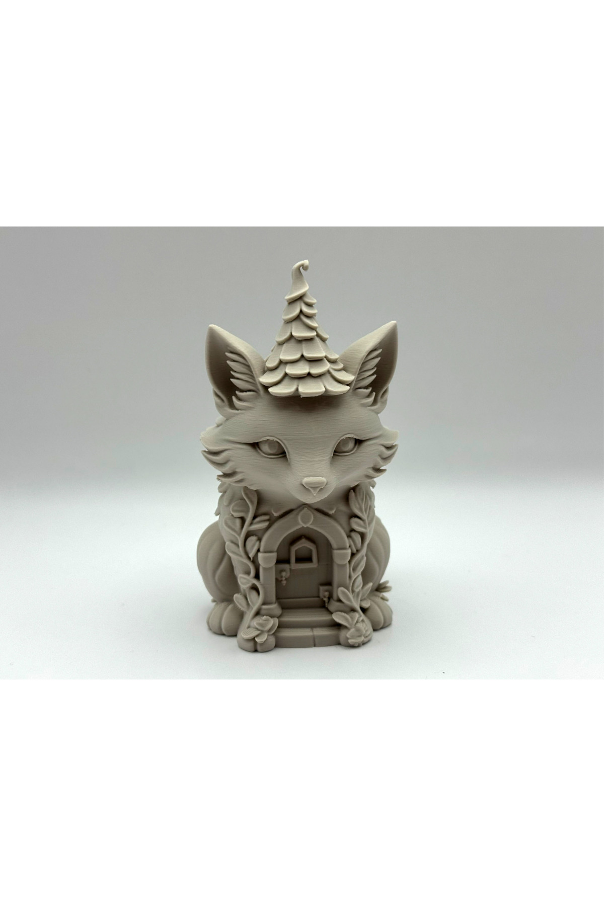 بيت الثعلب الخيالي ذو طابع الغابة المطبوع ثلاثي الأبعاد - ديكور رائع