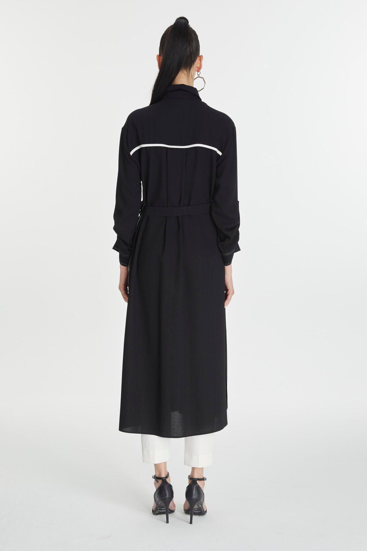 Zühre-Black/Ecru Wear and Go with Color Stripe Gc-0261 5