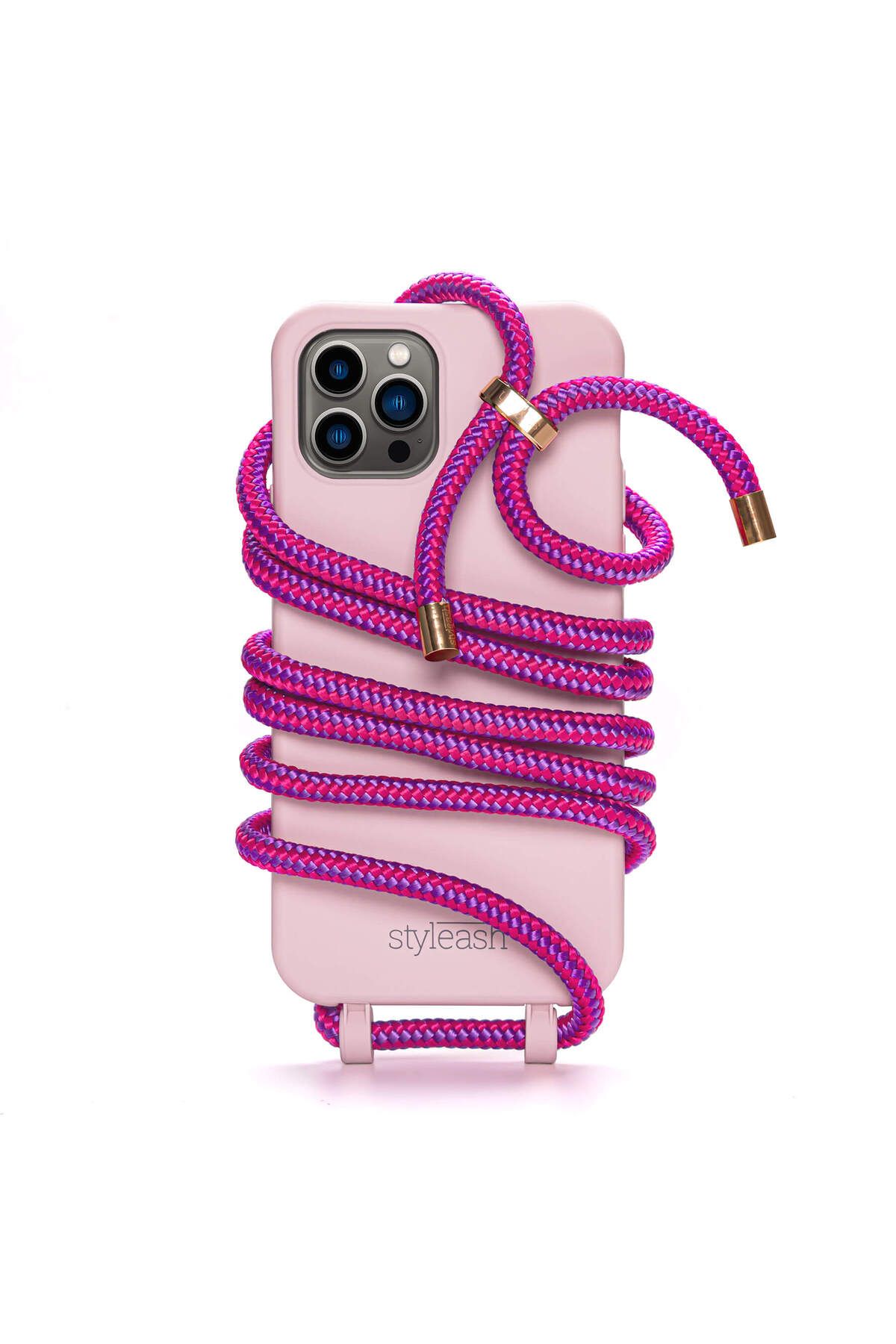 STYLEASH-Premium TPU phone case with detachable cord Styleash, iPhone 14 2