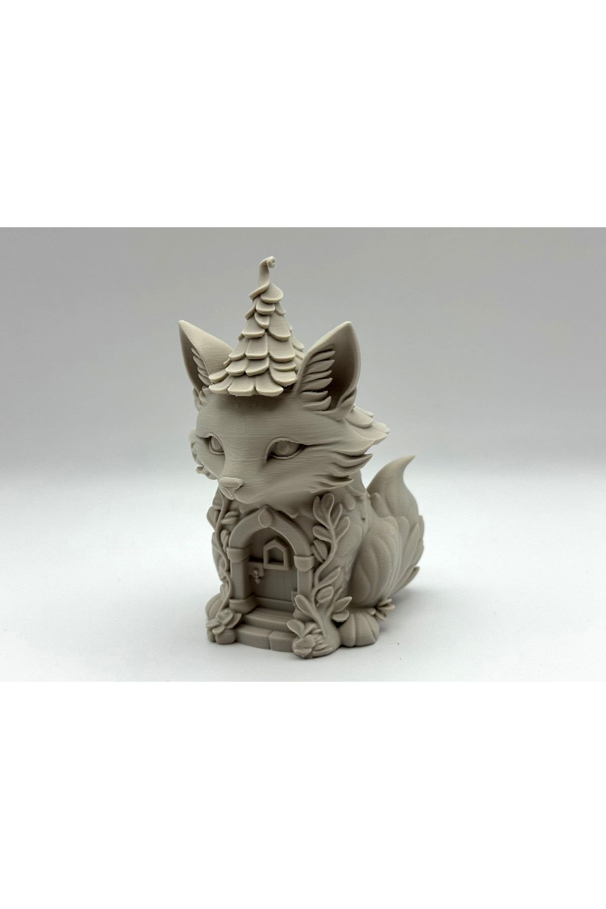 Casa della volpe da favola a tema foresta stampata in 3D - Decorazione fantastica