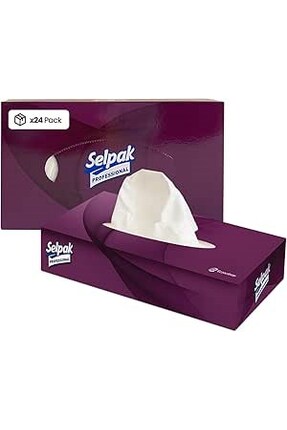 Selpak PROFESSİONAL EXTRA KUTU MENDİL 80 YAPRAK 24 KUTU 1 KOLİ