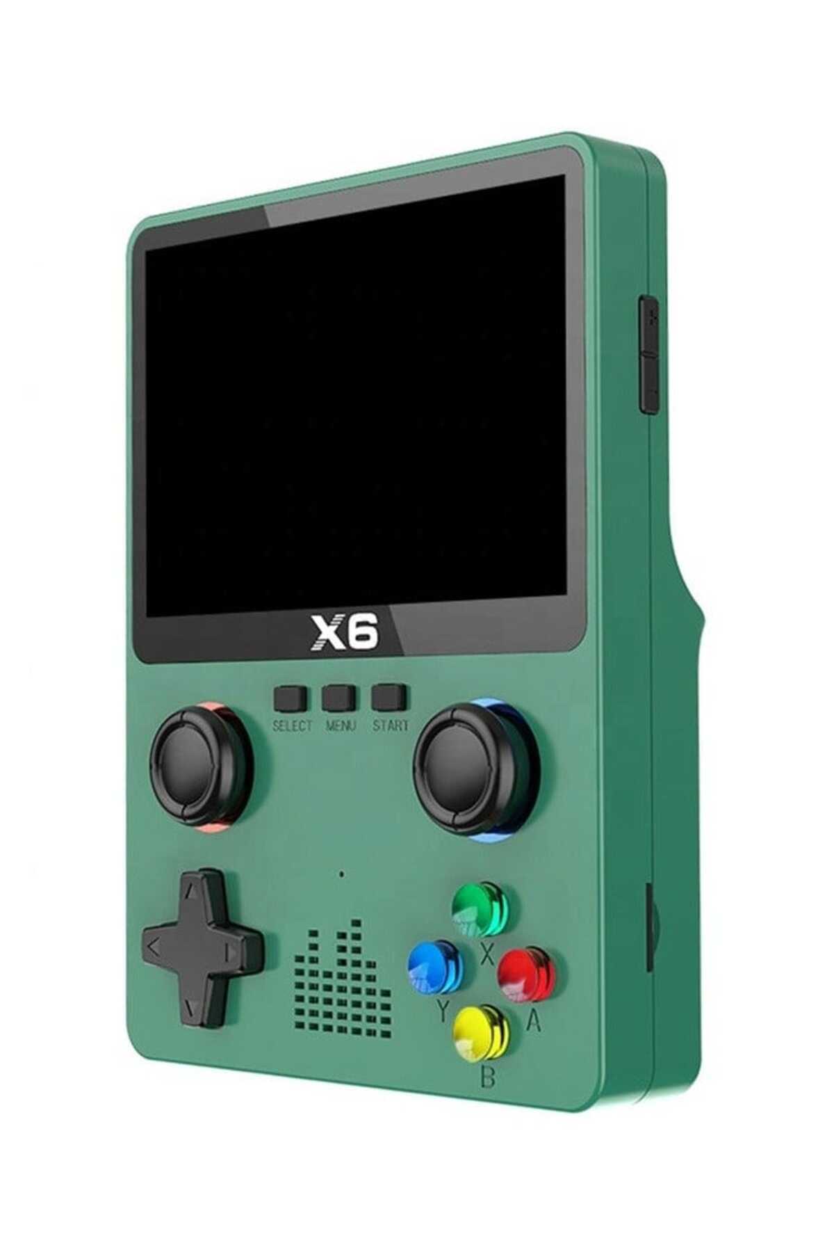 Generic-X6 Handheld Game Consoles Built-in 10,000 Games, Retro Game Console with 3.5 Inch IPS Screen 2