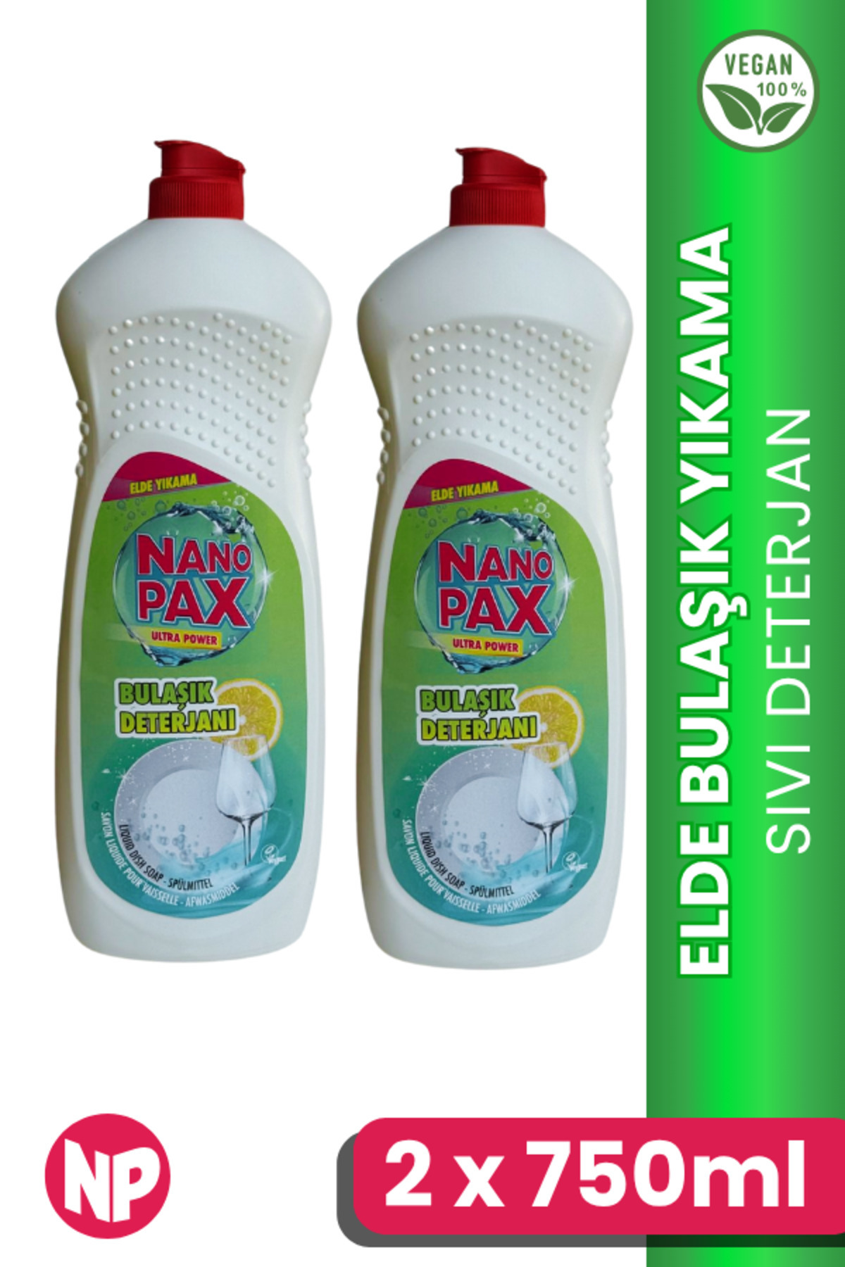 SIVI BULAŞIK DETERJANI - ELDE YIKAMA 2 x 750ml
