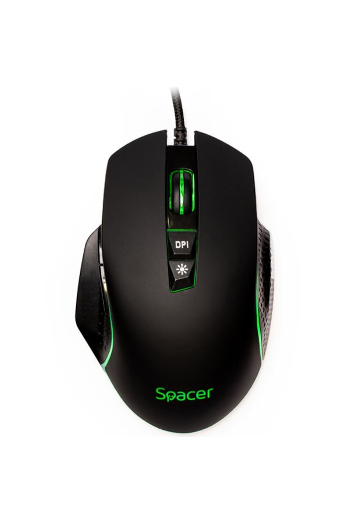 Spacer-Mouse Pulsar Speed, Spacer, gaming, wired, USB, optical, adjustable resolution 8,000 DPI, 7/1 button 2