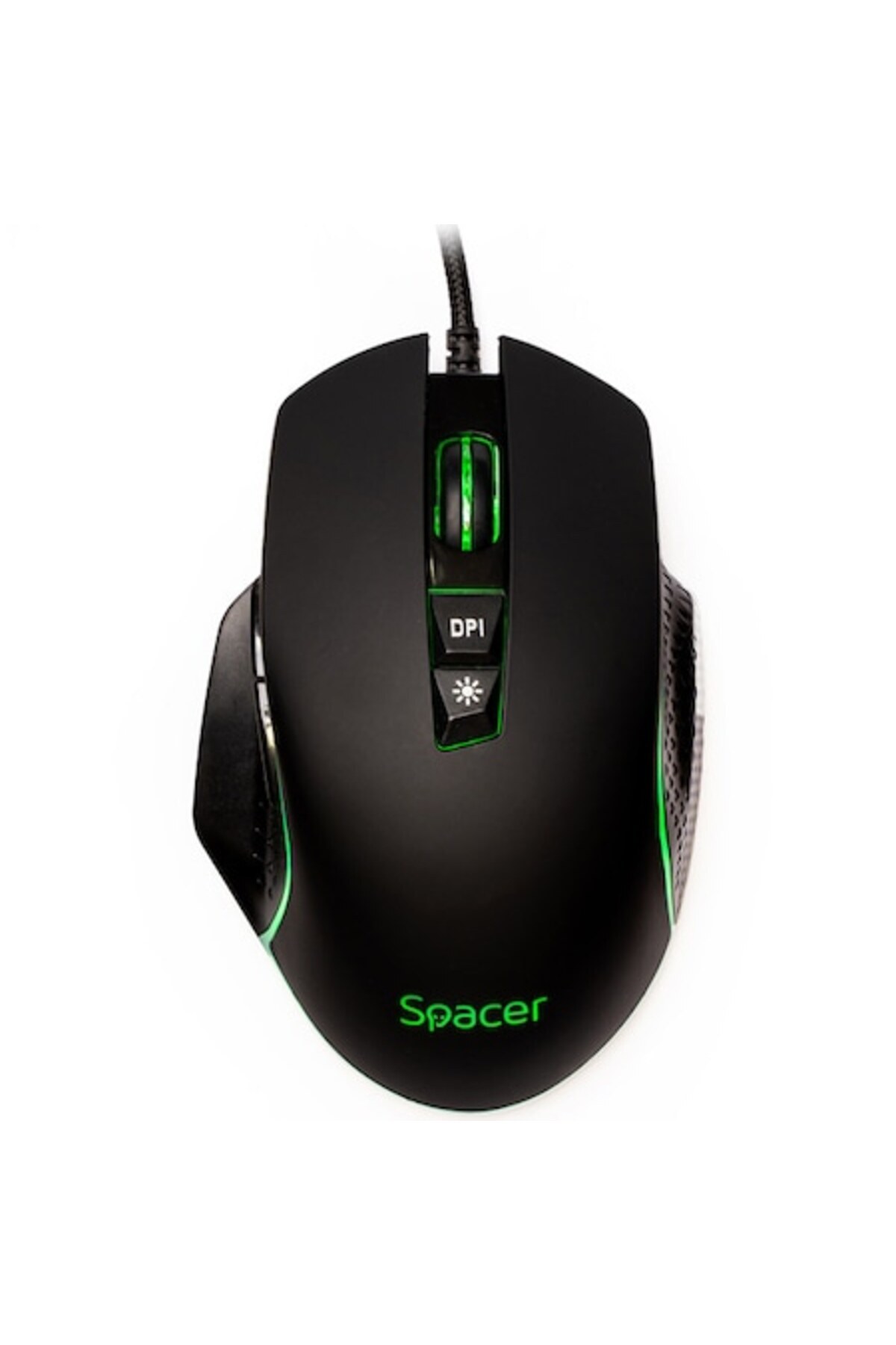 Spacer-Mouse Pulsar Speed, Spacer, gaming, wired, USB, optical, adjustable resolution 8,000 DPI, 7/1 button 1