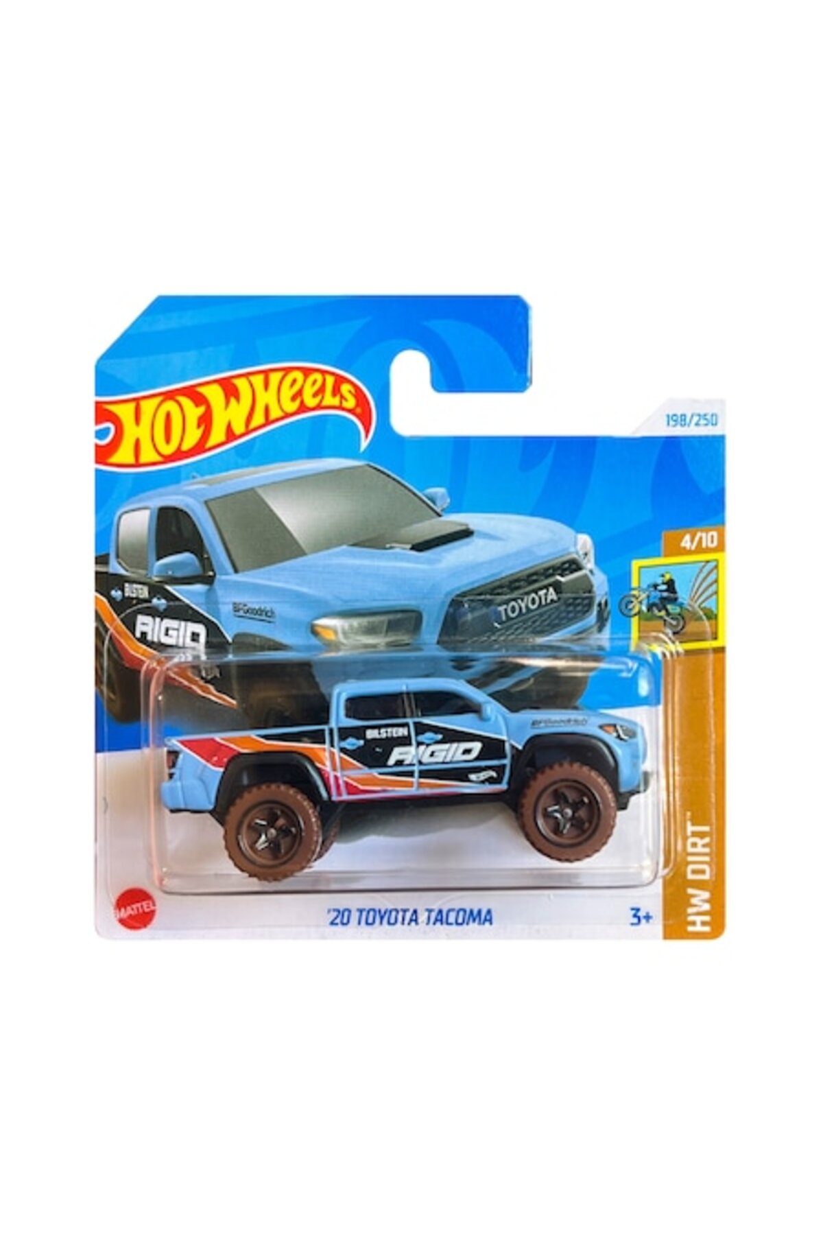 Masinuta Metalica Hot Wheels '20 Toyota Tacoma, HW Dirt 2024, 1:64, Albastru