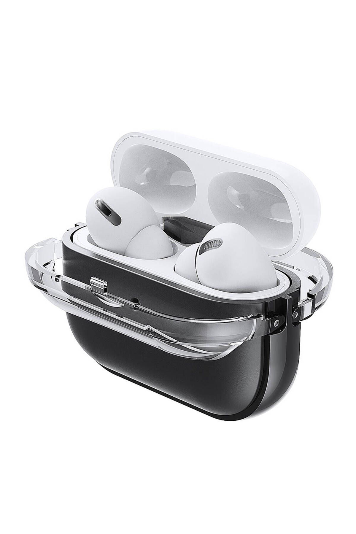 Cep Plus-Air-Pods 3Rd Generation Cppl Airbag 36 Shockproof Case-Transparent-White 4