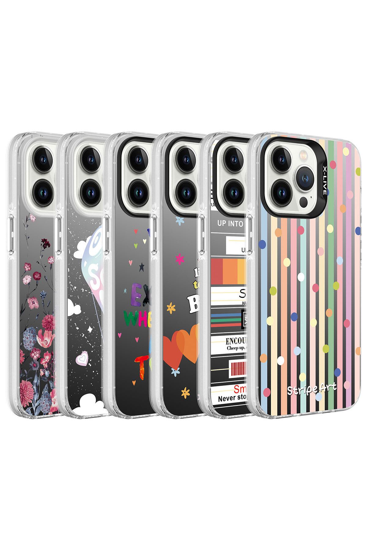 Cep Plus-حافظة صلبة فضية منقوشة متوافقة مع هاتف iPhone 13 Pro Max CPPL 2