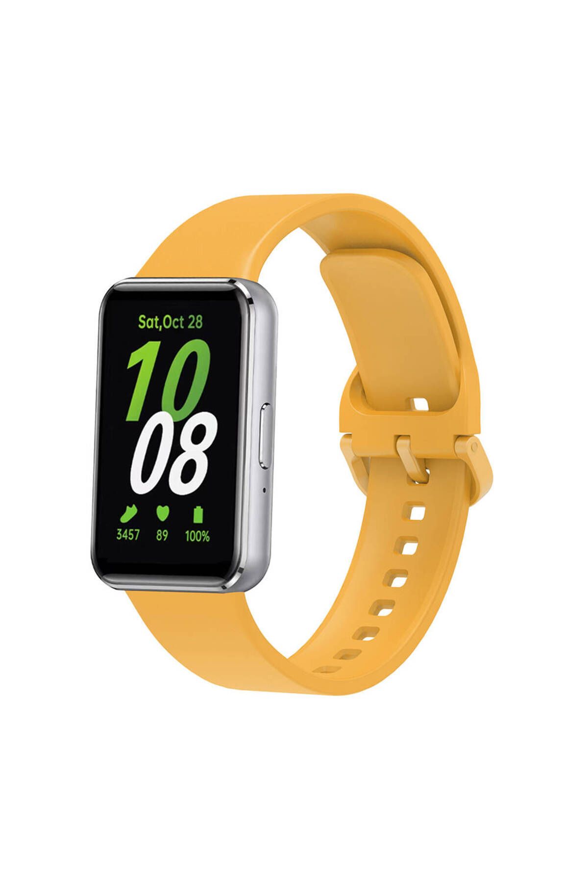 Cep Plus-Galaxy Fit 3 Silicone Cord Cppl Krd-110 Strap Strap-Yellow 1