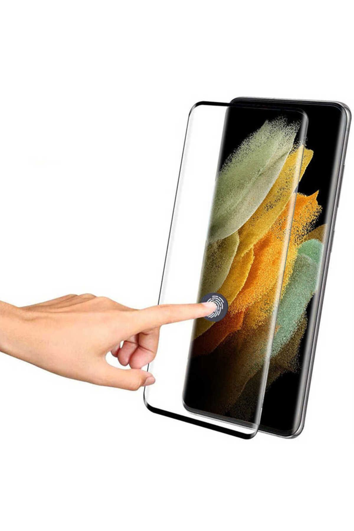 Cep Plus-Galaxy S22 Compatible Cppl Full Glue Kind Dias Glass Screen Protector 4