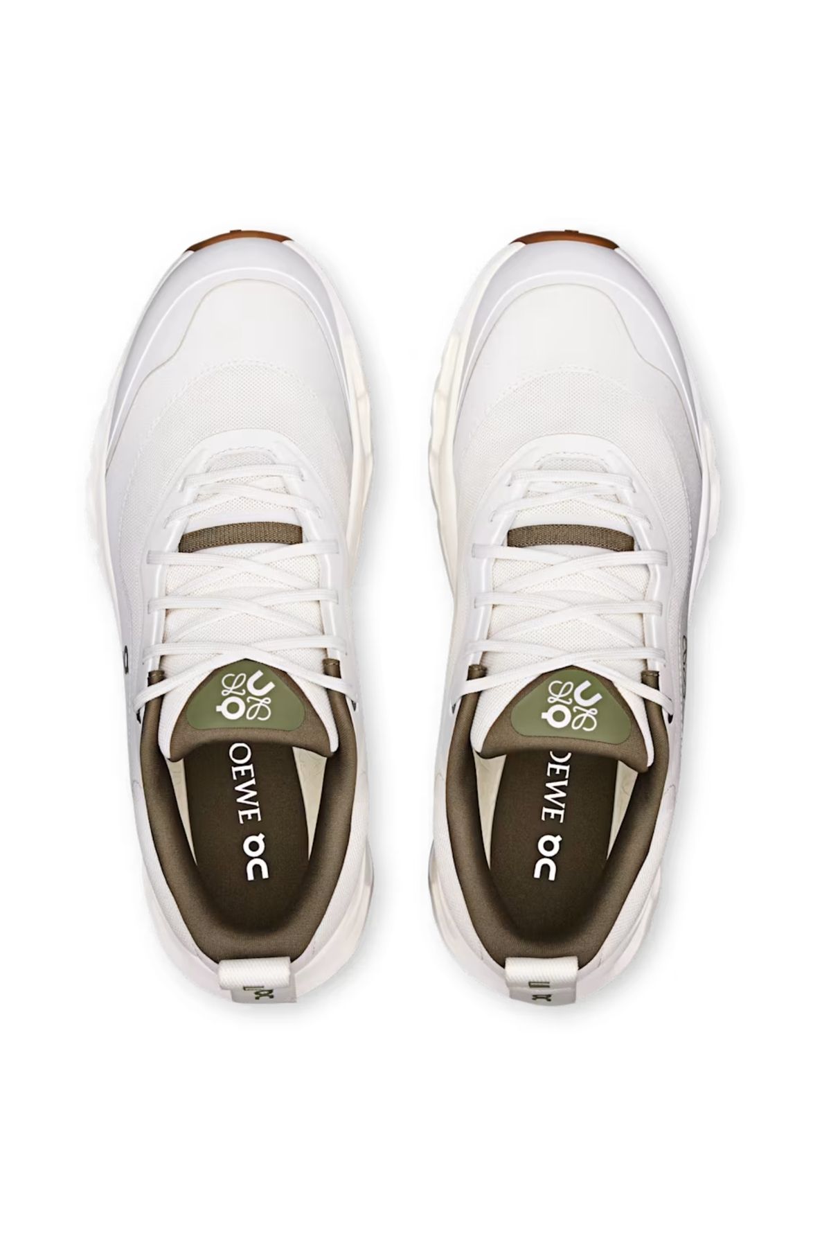 ON-Running x LOEWE Cloudtilt 2 "White Khaki" Sneakers – Limited Edition Performance Style 5