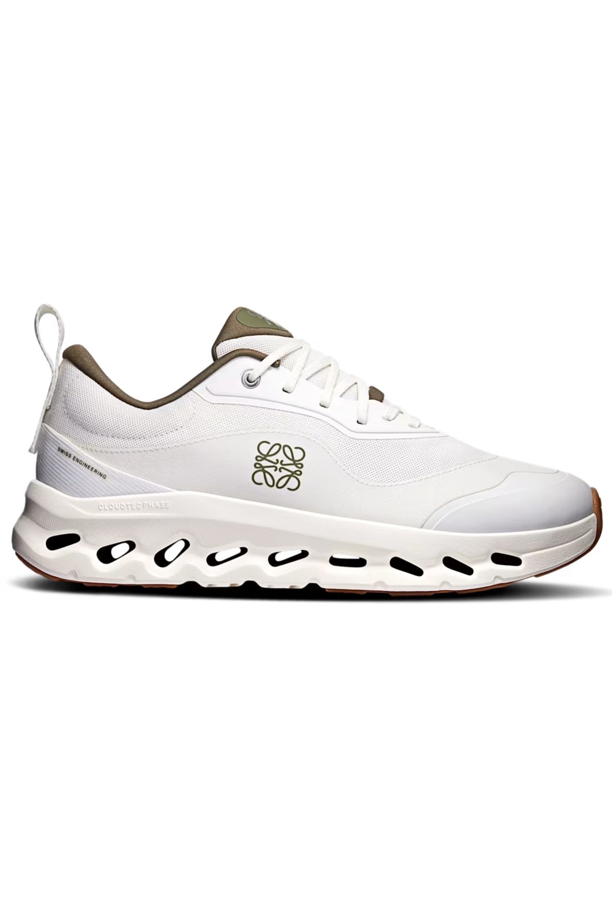 ON-Running x LOEWE Cloudtilt 2 "White Khaki" Sneakers – Limited Edition Performance Style 1