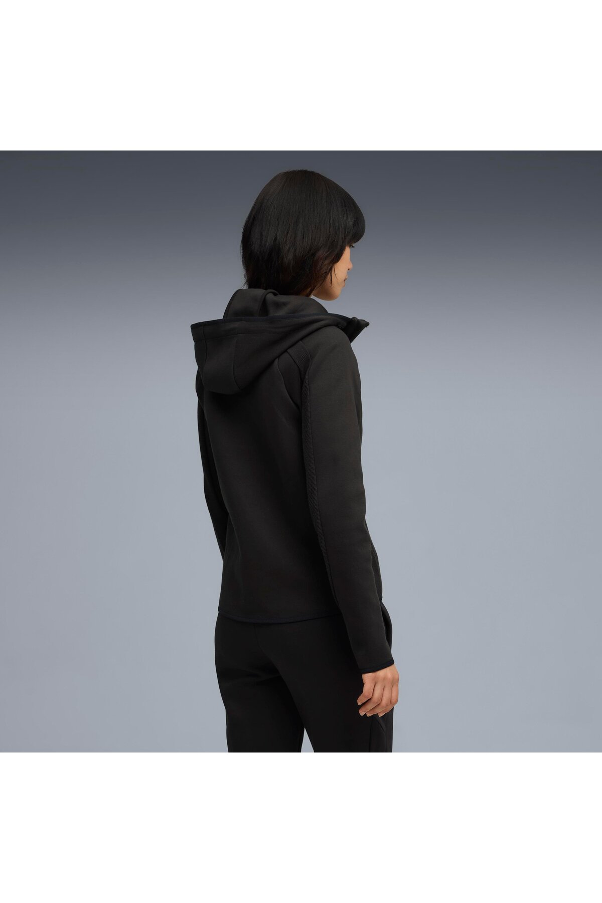 Puma Evostrıpe Full-Zip Hoodie Kadın Yetişkin Ceket görsel 3