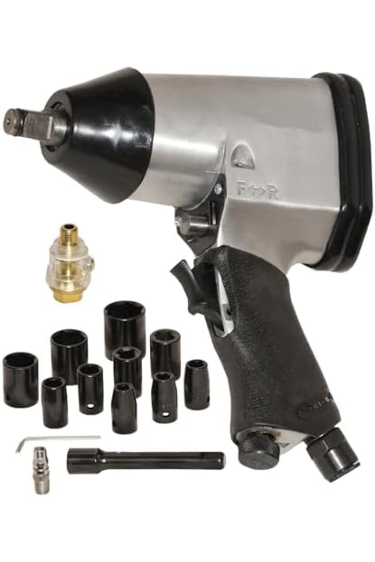 Generic-Air Impact Wrench, 1/2 Inch Drive With Sockets and Extension, 17 PCS set 4