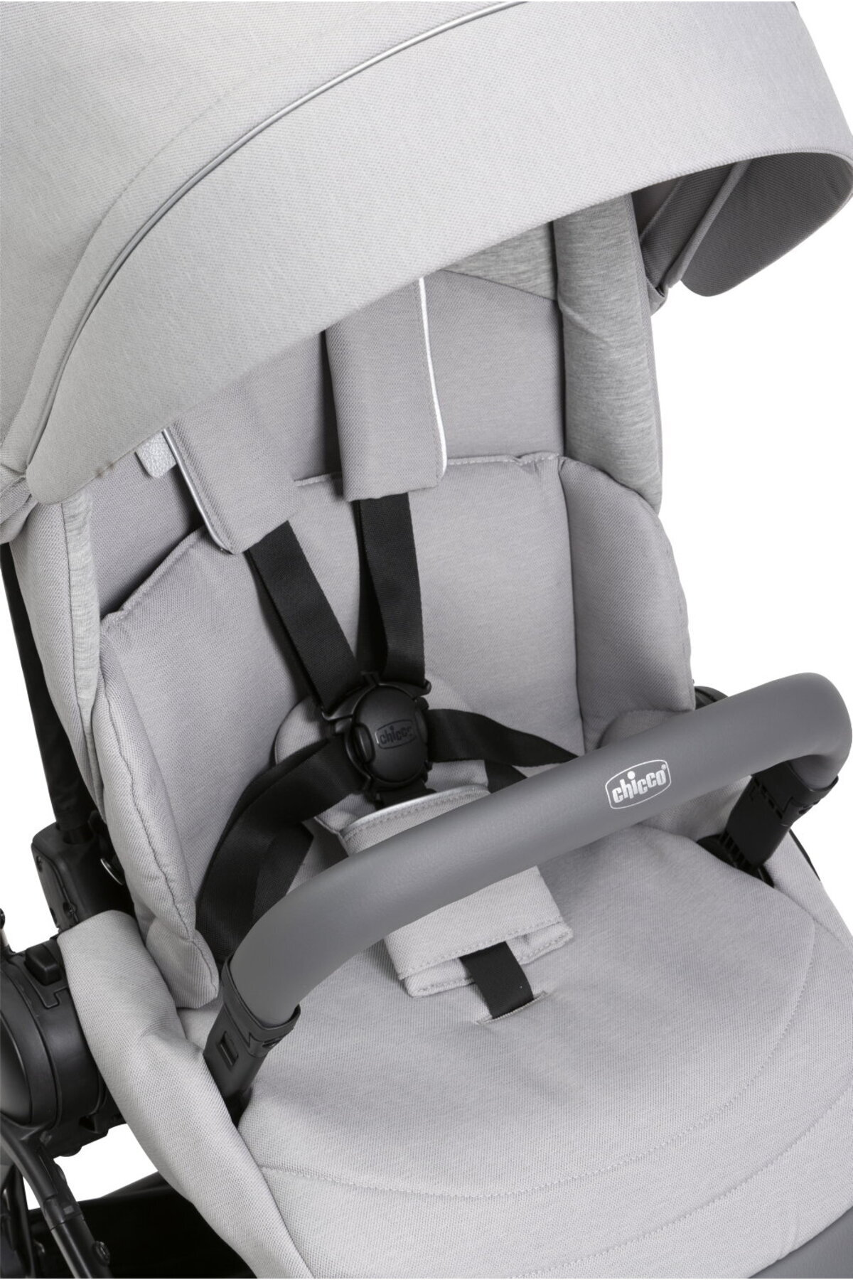 Chicco One4ever Lounge Çift Yönlü Kolay Katlanabilen Bebek Arabası Black Beauty fotoğrafı 5 (önizleme)