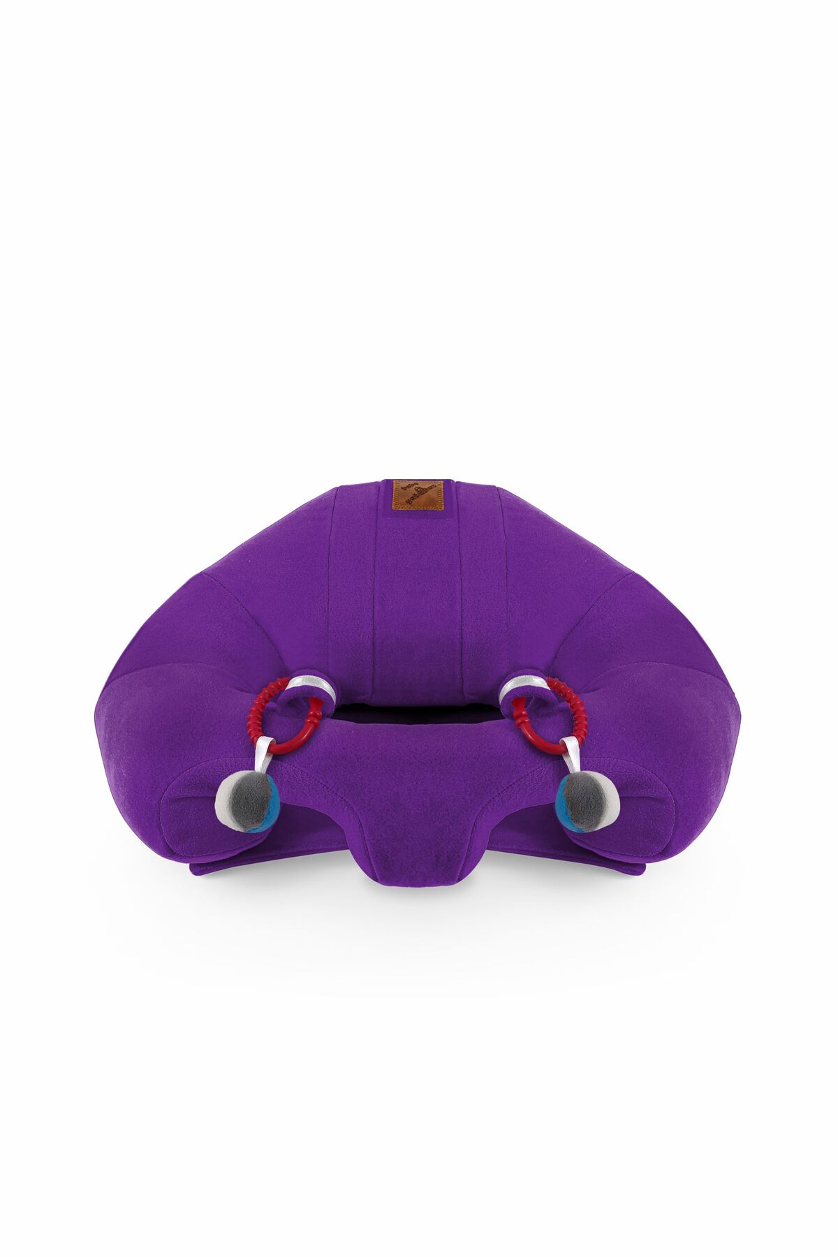 Bebeyatmaz Mor Çıngıraklı Bebek Oturma Minderi fotoğrafı 2 (önizleme)