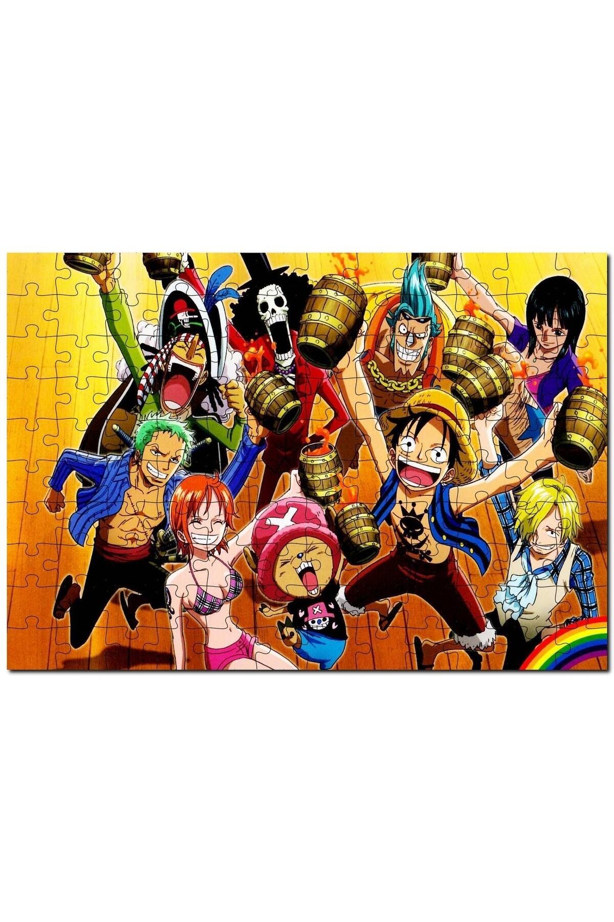 Cakapuzzle One Piece Takım Görseli 1000 Parça Puzzle Yapboz Mdf