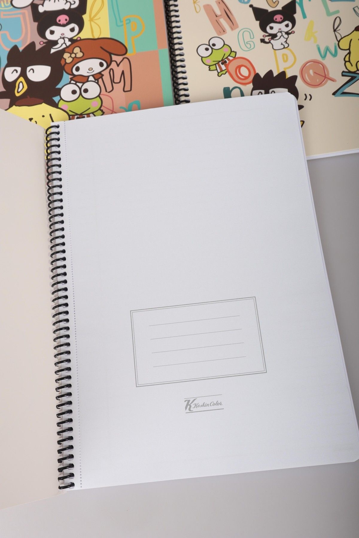 Hello Kitty-Dekomus with License Hello Kitty and Friends "Single" A4 Lined School Notebook 80 Leaves 6
