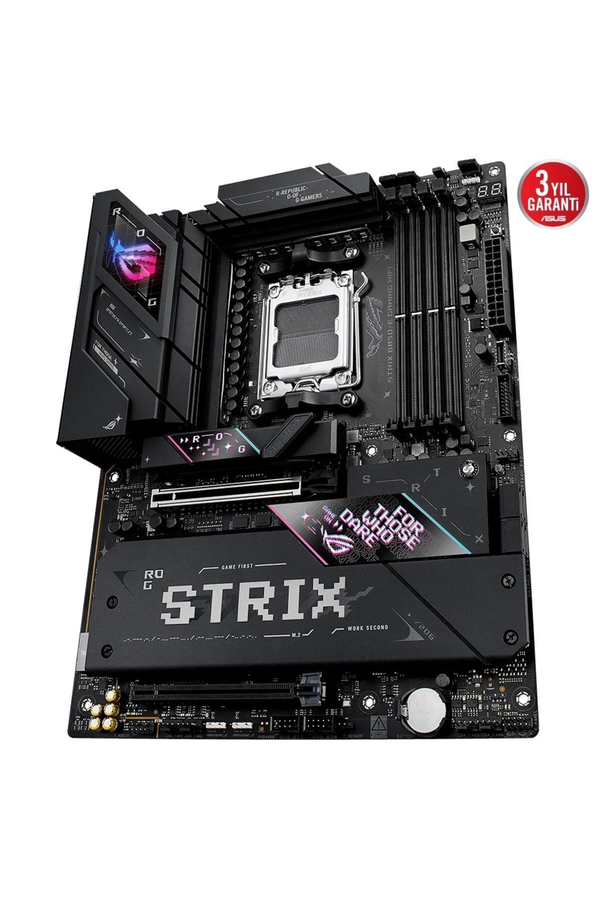 ASUS-ROG STRIX B850-E GAMING WIFI AM5 DDR5 مُعَزِّف GLAN DP/HDMI/USB SATA3 USB3.2 ATX 7