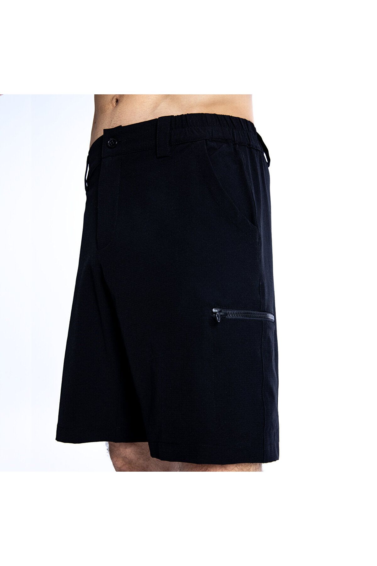 New Balance-Nb Man Lifestyle Shorts Μαύρο Ανδρικό Σορτς Mns1322-bk 5