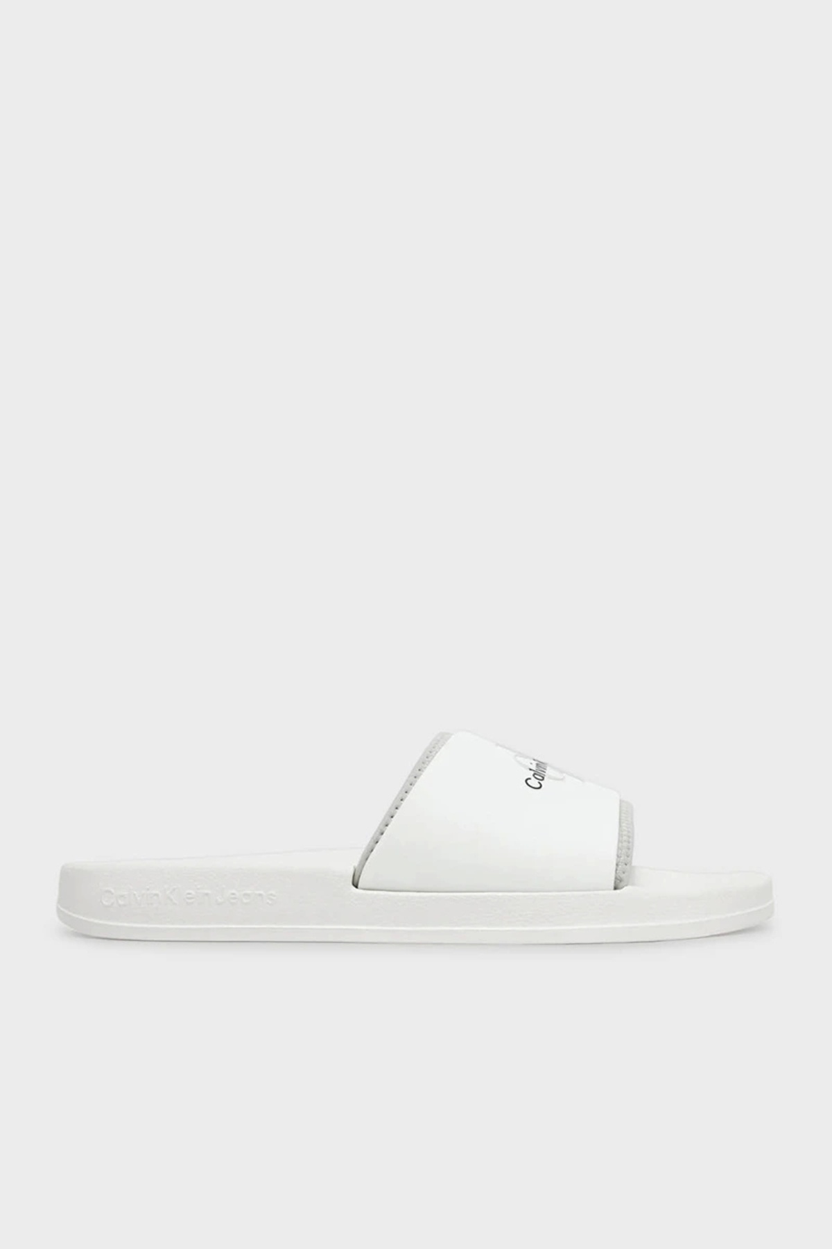 Calvin Klein-Slide Monogram Tpu Men's Slippers Ym0Ym00361-01V 1