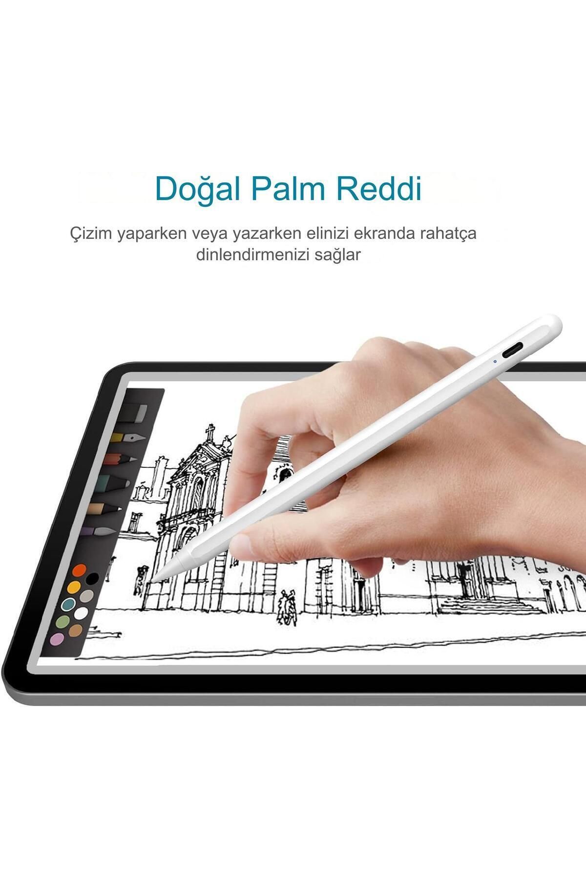 gökmer-قلم لوحي بلوتوث 2025 متوافق مع iPad Pro 11 بوصة (الجيل السابع) مع معالج M4 ورفض PALM YES 3