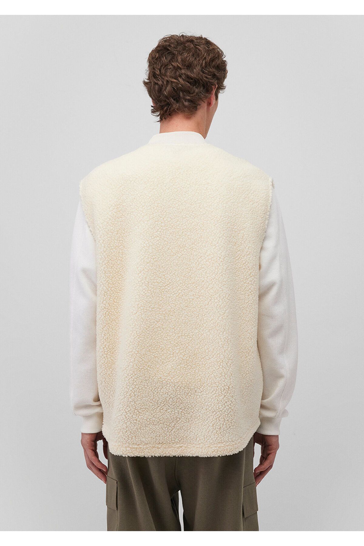 Mavi-Ecru Sherpa Vest Loose Fit / Loose Relaxed Fit 0S10262-70057 5