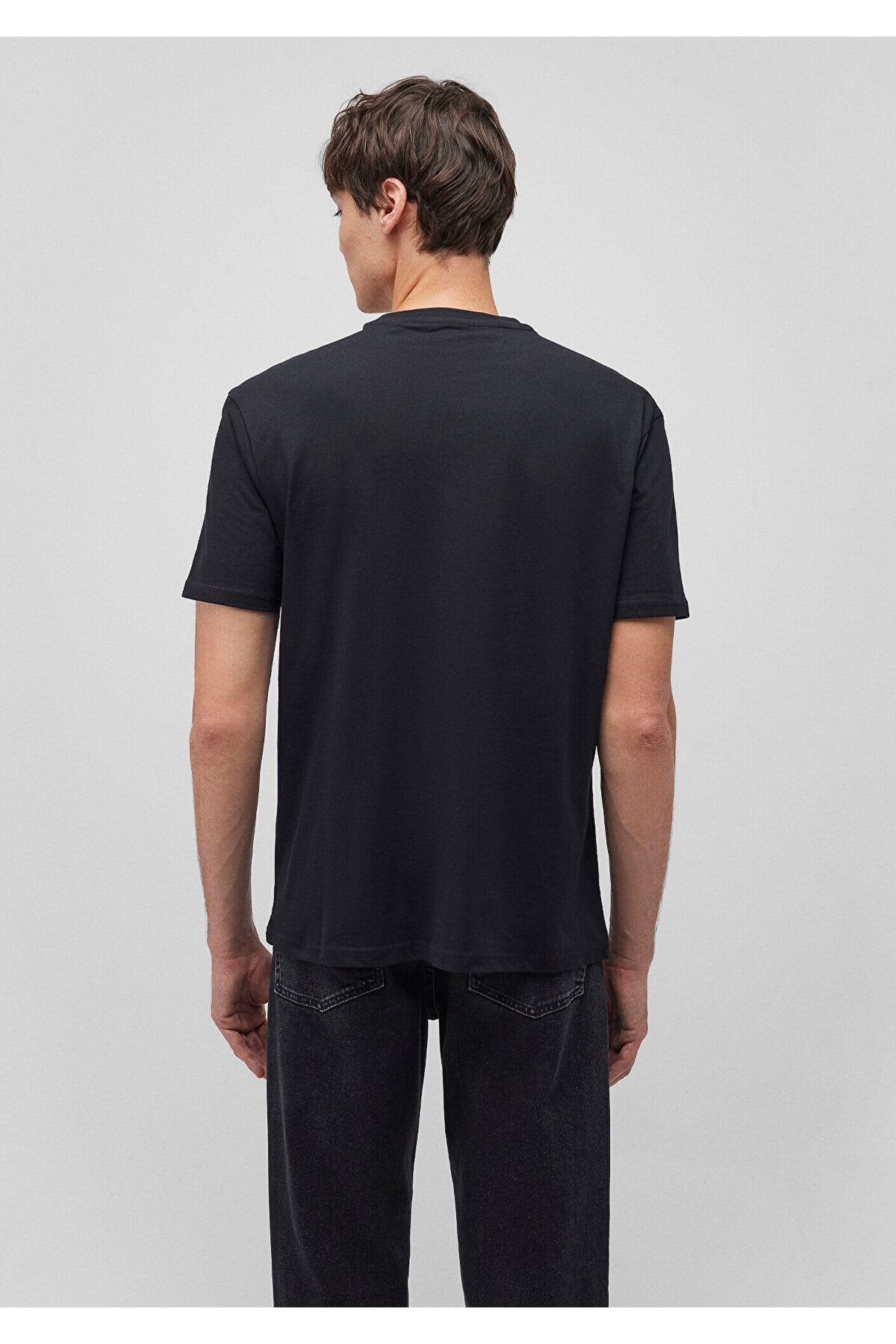 Mavi-2er-Pack Basic-T-Shirts für Herren mit lockerer Passform/lockerer, entspannter Passform 0612317 -900 7