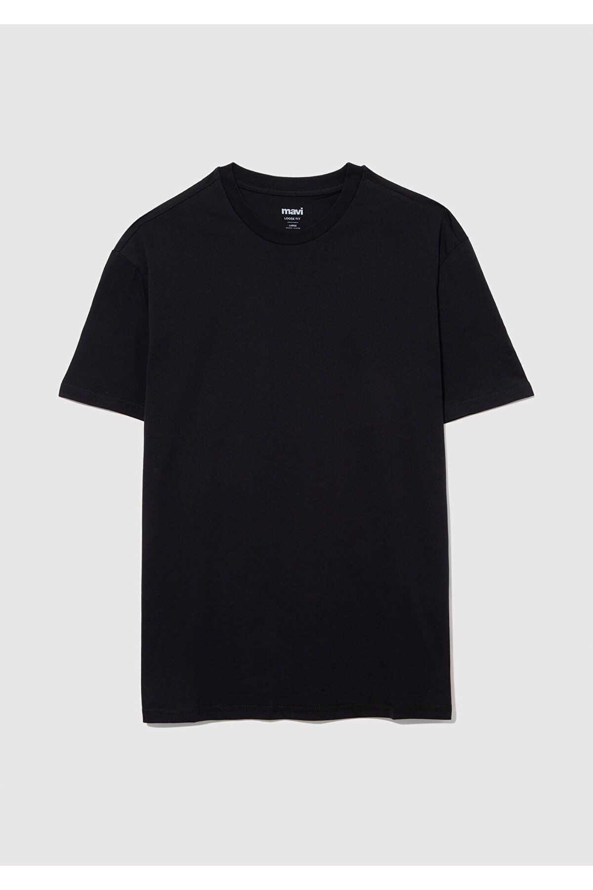 Mavi-2er-Pack Basic-T-Shirts für Herren mit lockerer Passform/lockerer, entspannter Passform 0612317 -900 4