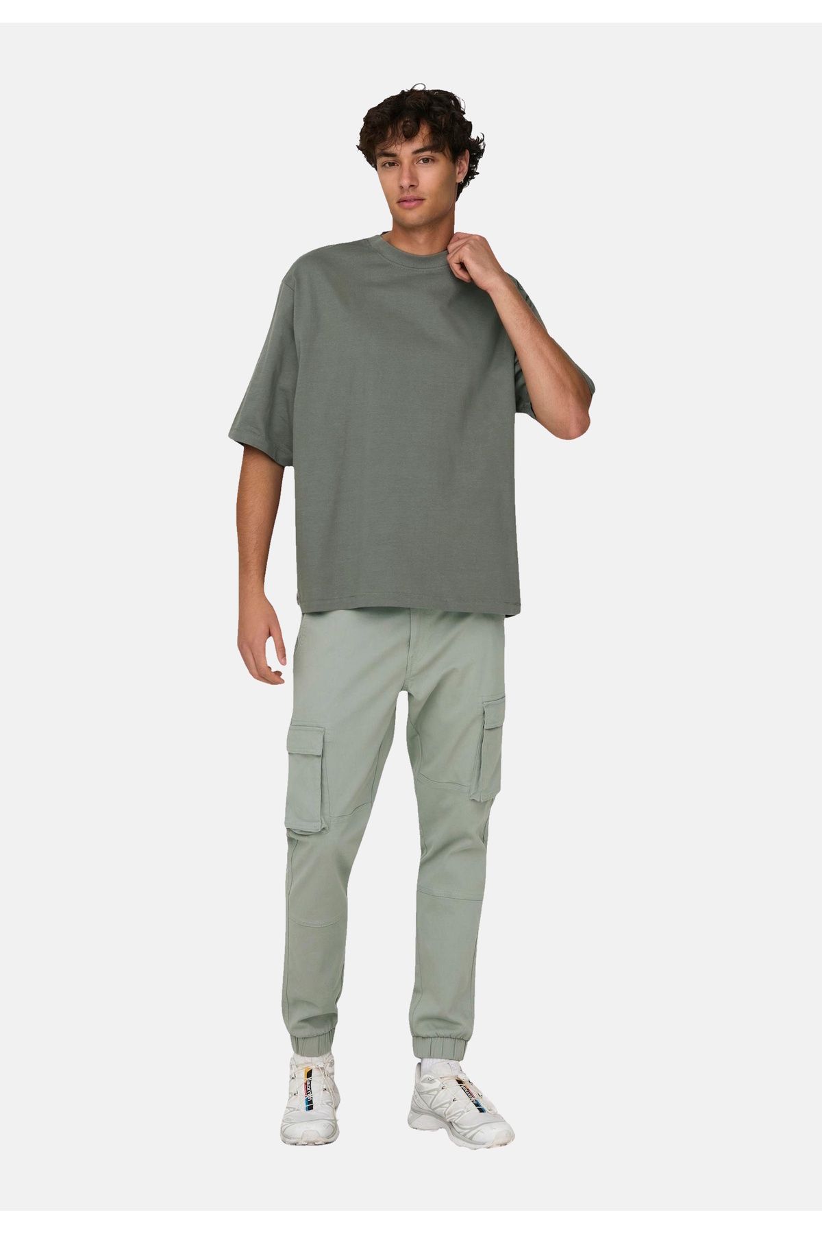 Only & Sons-Cargohose Cam lange Hose mit Cargotaschen 4