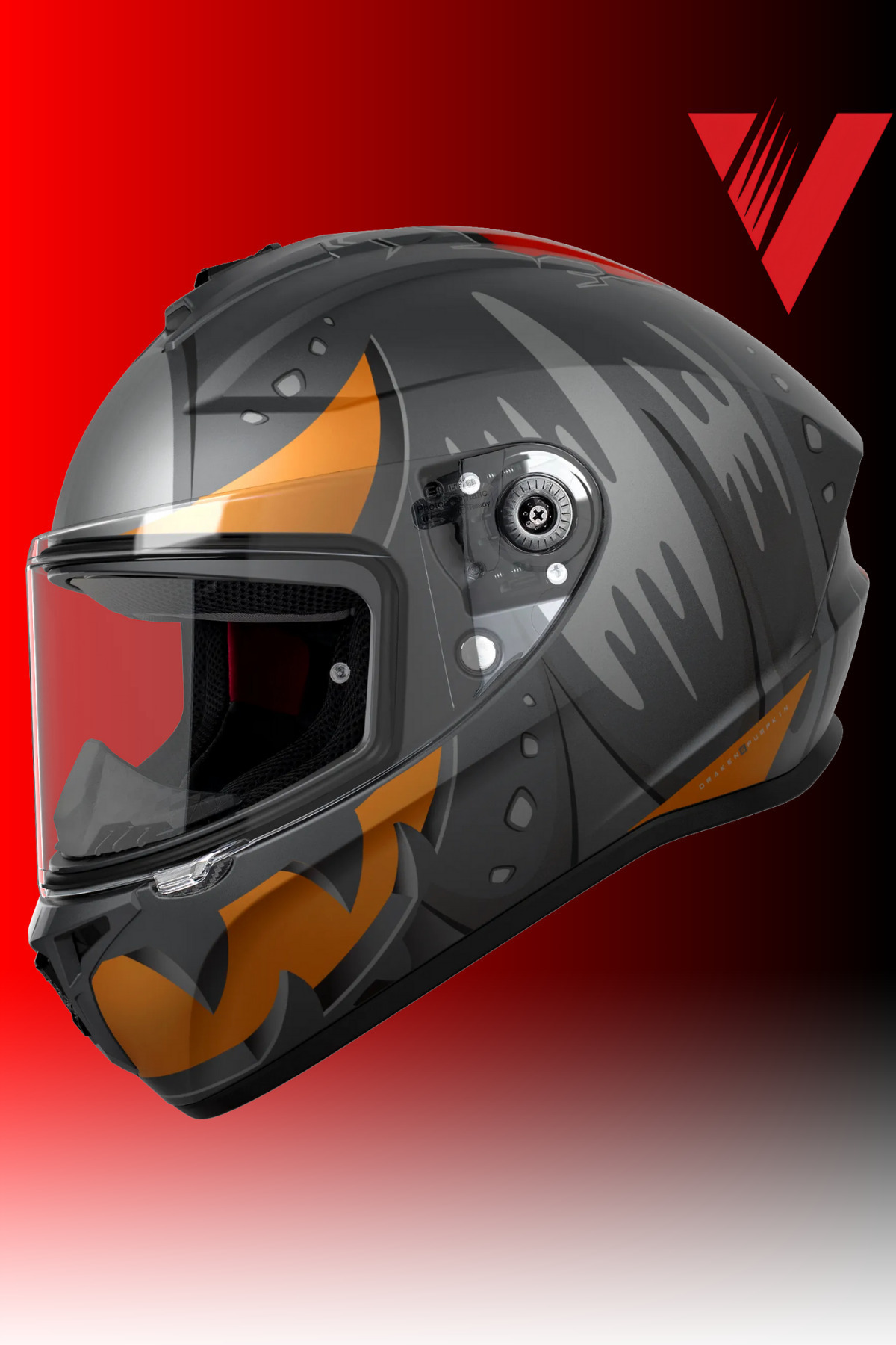 Axxis DRAKEN S PUMPKIN B4 MATT FLOUR ORANGE - Fiyatı, Yorumları