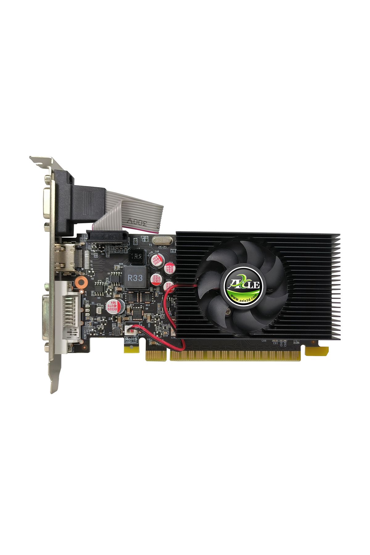 Axle-Gt730 Pcı-e 4g Ddr3 128bits Crt-dvı-hdmı Lp Ekran Kartı 3