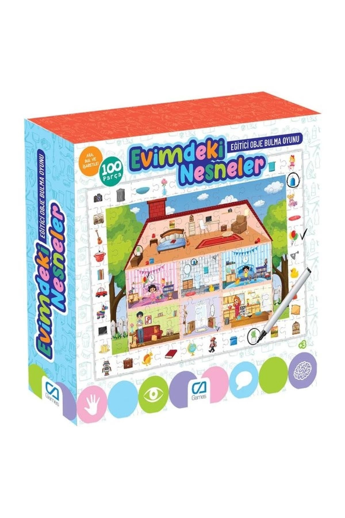 ابجکت‌های بازی در خانه‌ی من ۱۰۰ تکه ۵۱۵۰