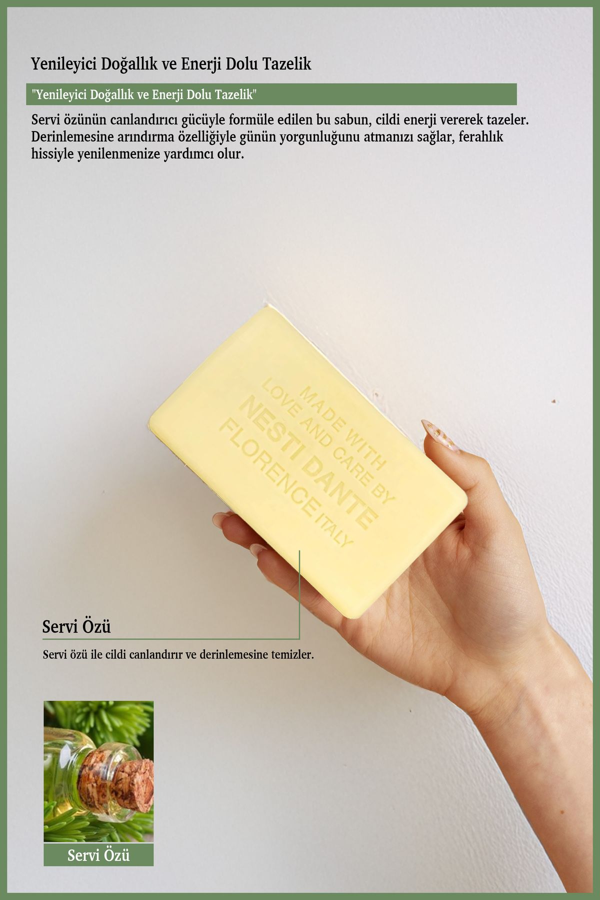 Nesti Dante-Dei Colli Fiorentini Cipresso Soap - 250Gr Revitalizing Serpent Extract 3