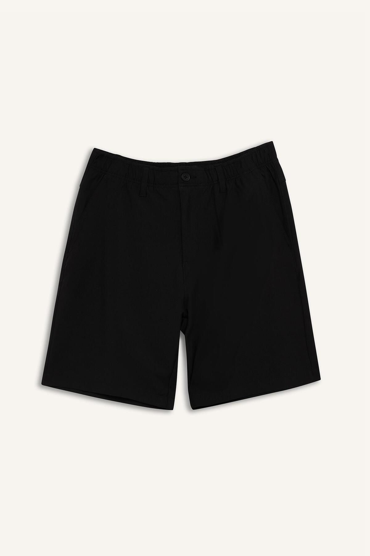 DeFacto-Pantaloni scurți țesuți pentru picior scurt pentru atlet DeFactoFit E4137AX25SM 7