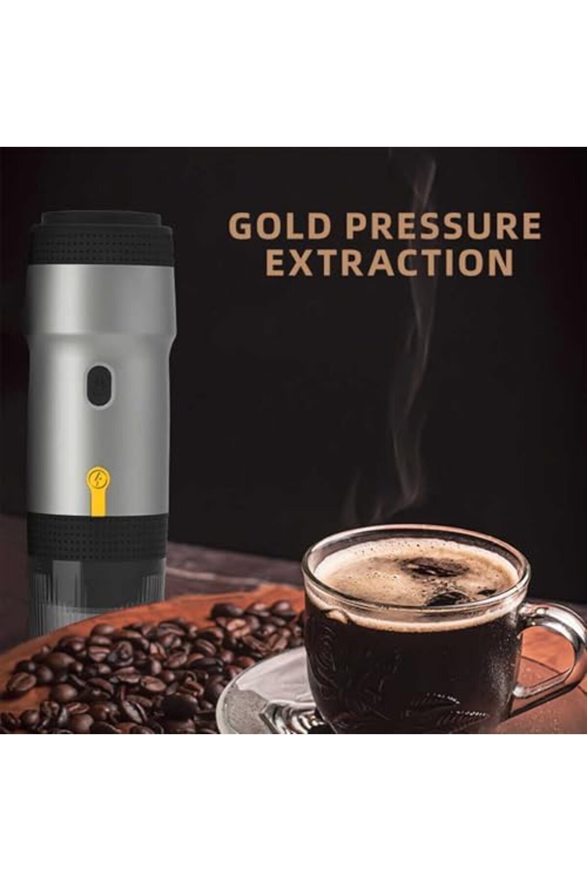 Generic-Portable Coffee Maker with 7500mAh Battery – Travel Espresso Machine 7